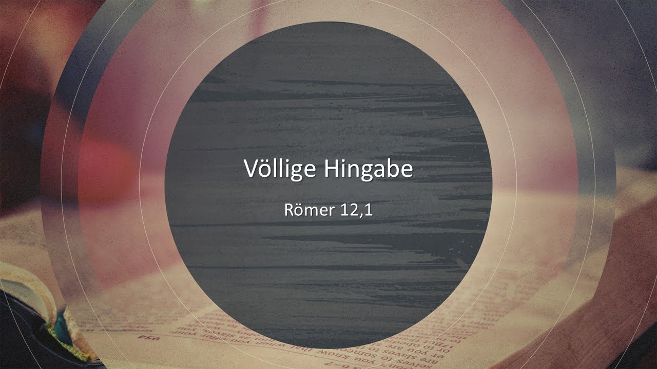 Völlige Hingabe // André Töws