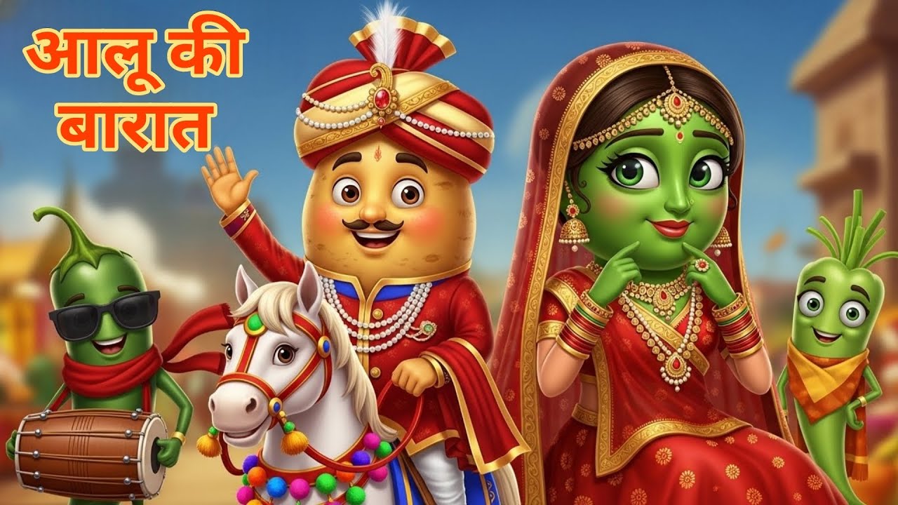 Aalu Ki Barat 😂 | आलू की बारात | Hindi Kids Video 2026