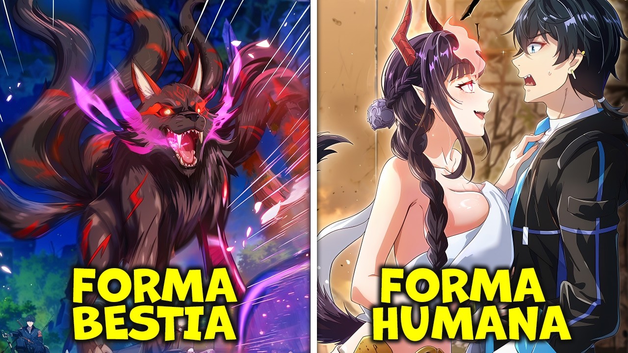 Mientras otros domesticaban MONSTRUOS, él los evolucionaba en CHICAS BELLAS - Manhwa Recap