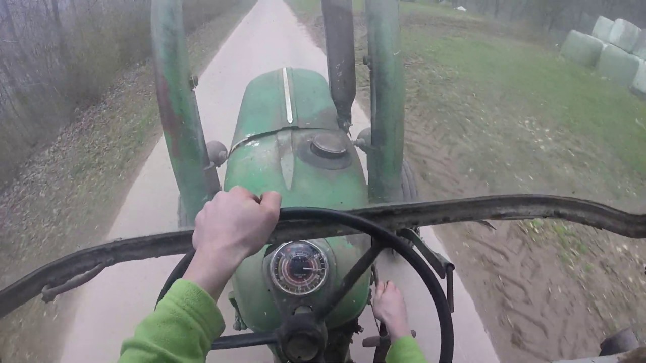 AUSFAHRT mit DEUTZ D30 [GOPRO]{Uncut}/Alte Egge anbauen  (Teil 1)