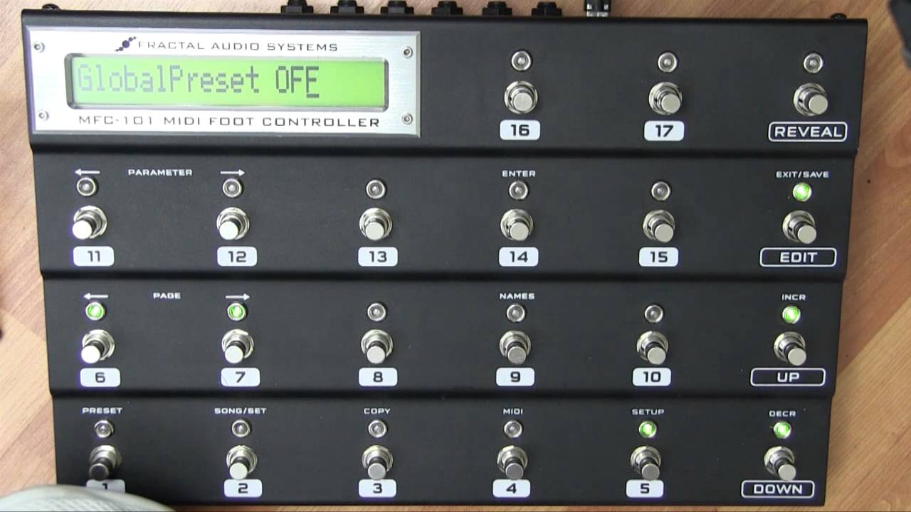 Axe-FX II Tutorial (en): MFC101 Base Settings