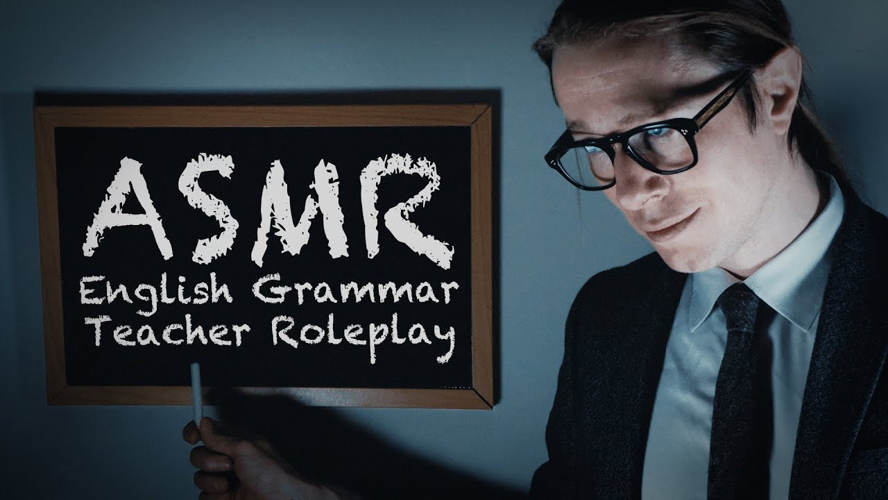 ASMR English Teacher Roleplay (English Grammar Lesson with British awkwardness)