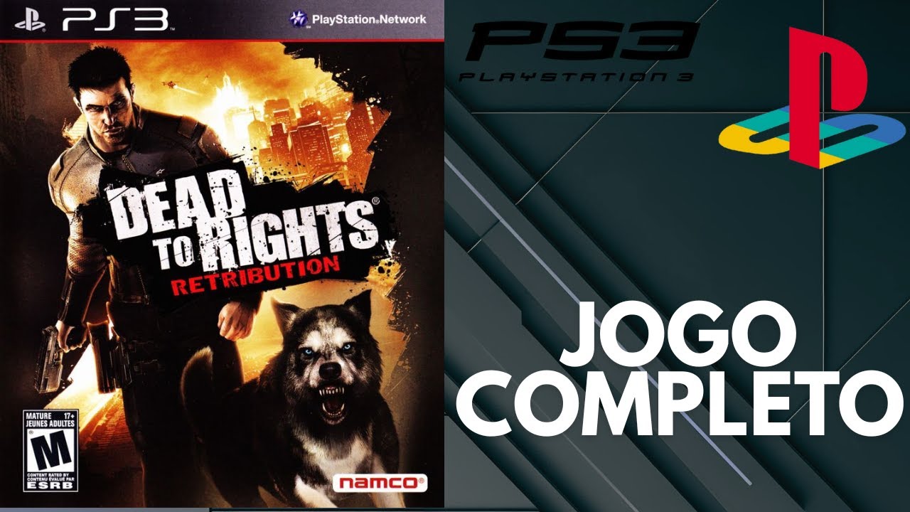 DEAD TO RIGHTS RETRIBUTION PS3 - JOGO COMPLETO