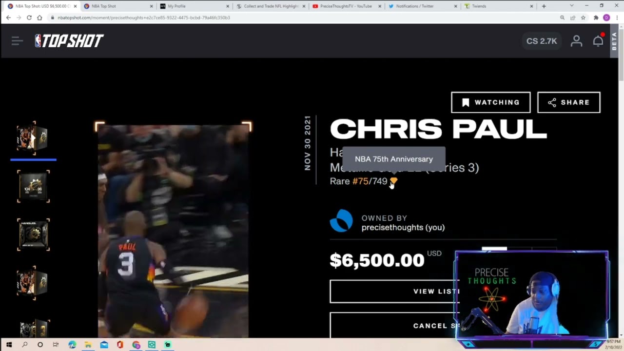 How to sell moments in the nba top shot marketplace