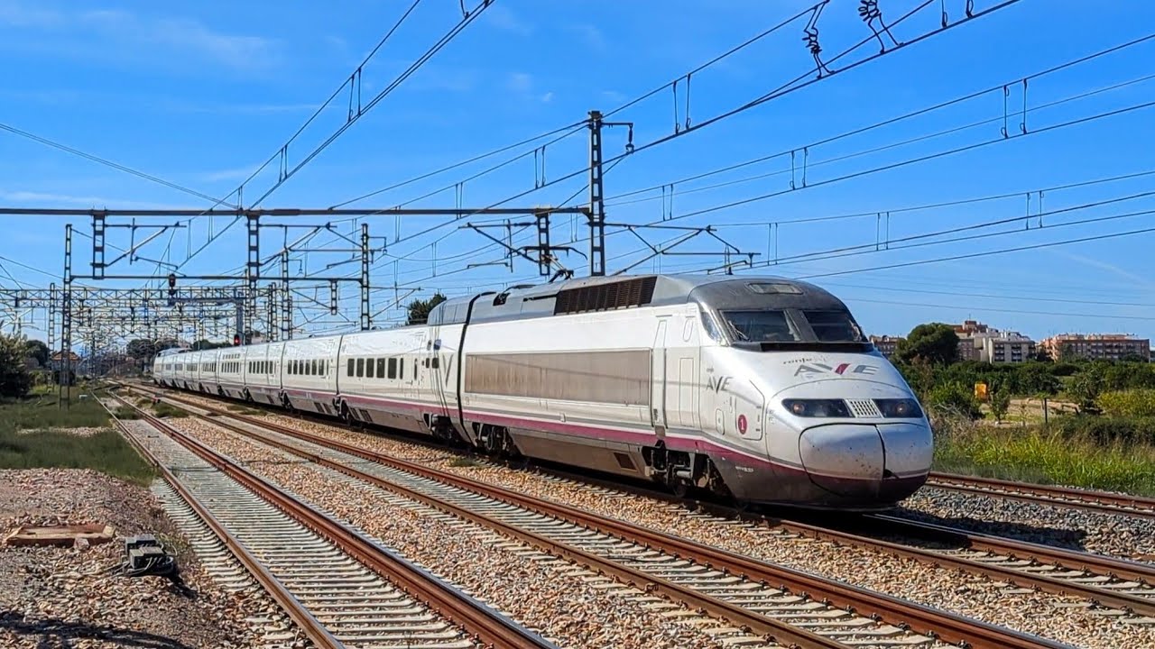 Trenes por la Comunidad Valenciana | Linea 600 Tarragona - Valencia y el Paso a Nivel de Alfafar