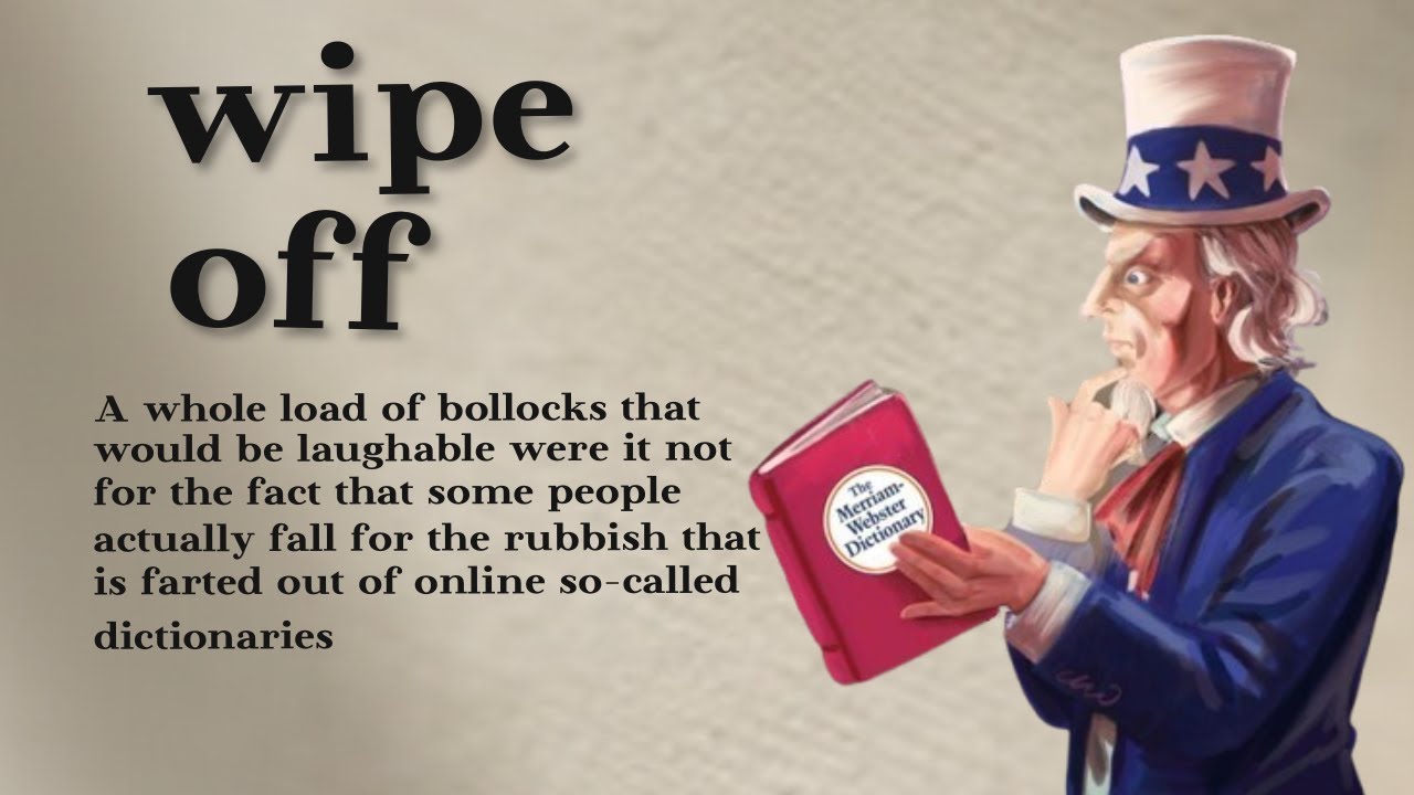 Wipe vs Wipe Off: The Debate and the Hypocrisy