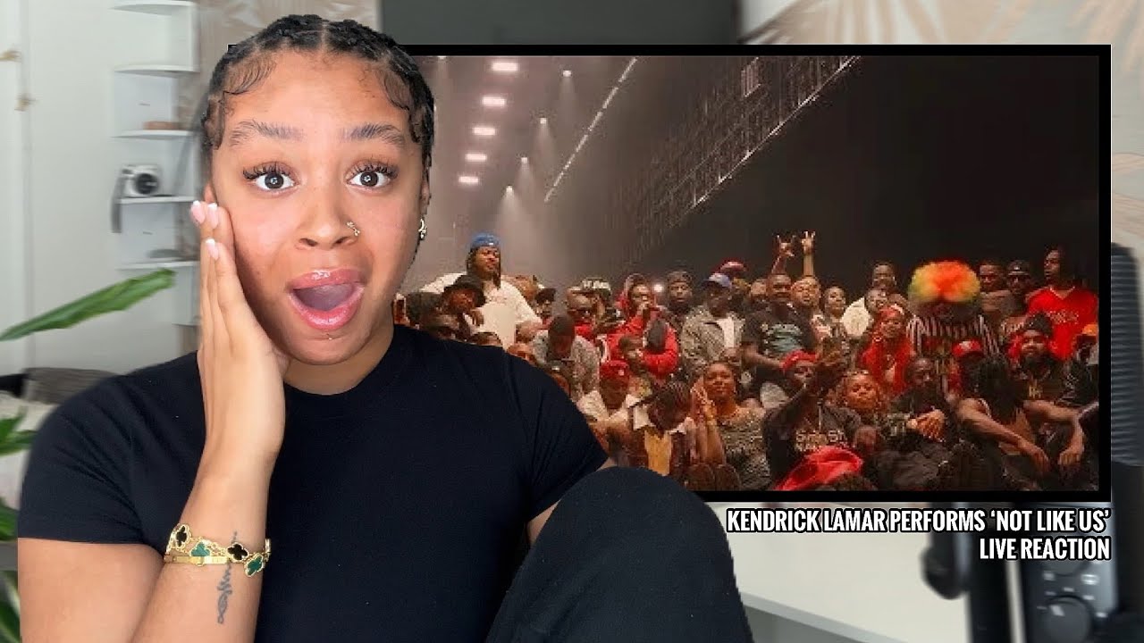 KENDRICK LAMAR PERFORMS 'NOT LIKE US' LIVE 👀 | UK REACTION 🇬🇧