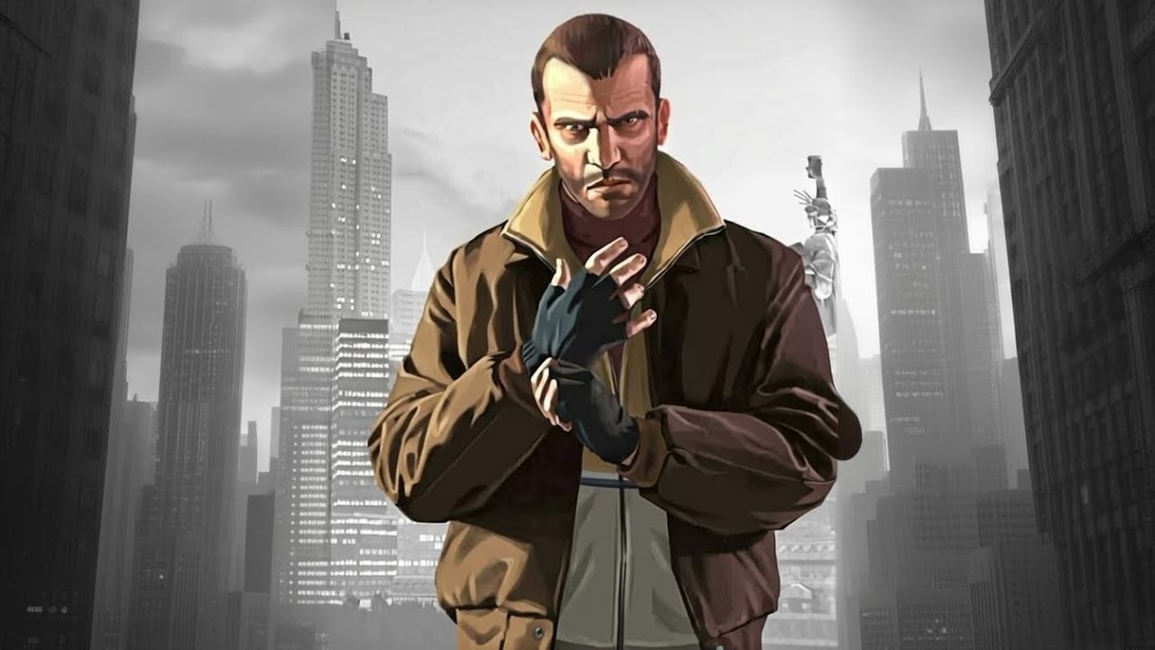 GTA 4 Главная тема(серый, мрачный Cover)