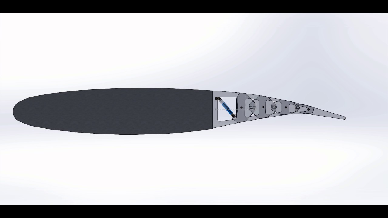 Morphing Trailing Edge - Supercritical Airfoil