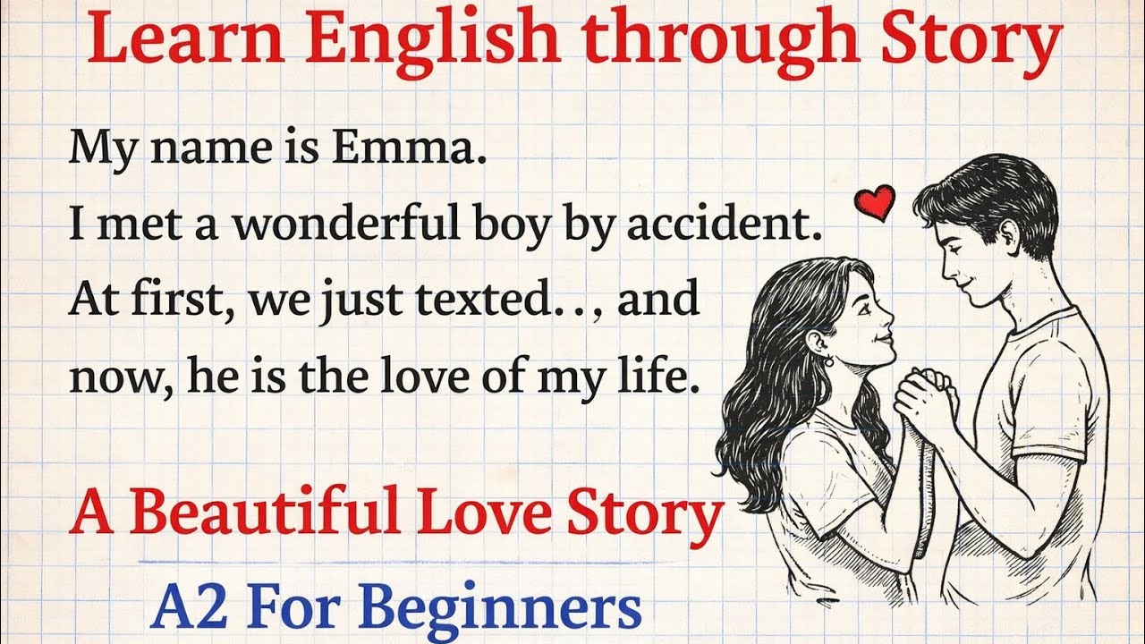 Easy English Story A2 | A Romantic & Sad Love Story