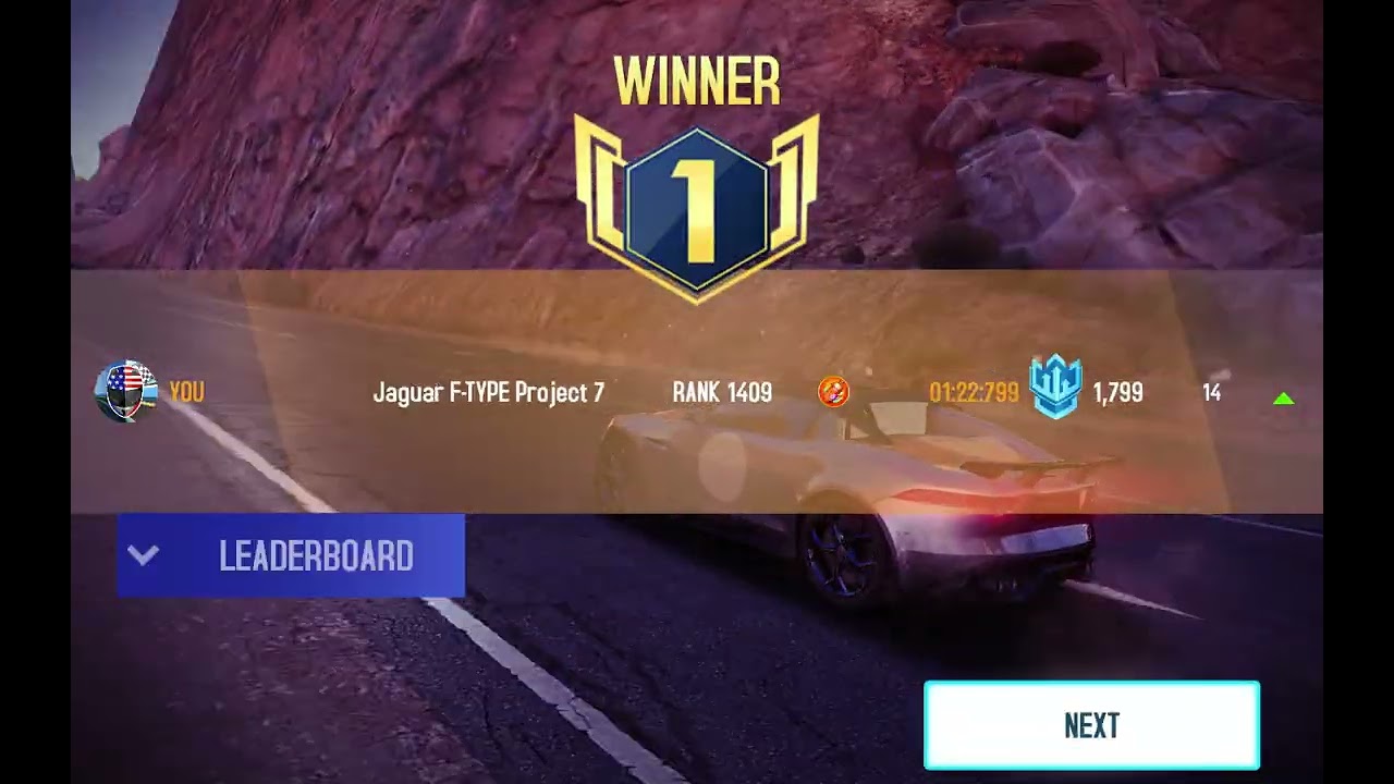 Asphalt 8  Airborne Jaguar F Type Proj  7 takes Classic season Elitr League    2026 02 06