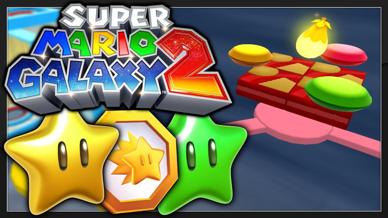 Super Mario Galaxy 2 - Biskuitboden-Galaxie ALLE STERNE / KOMETENMÜNZE