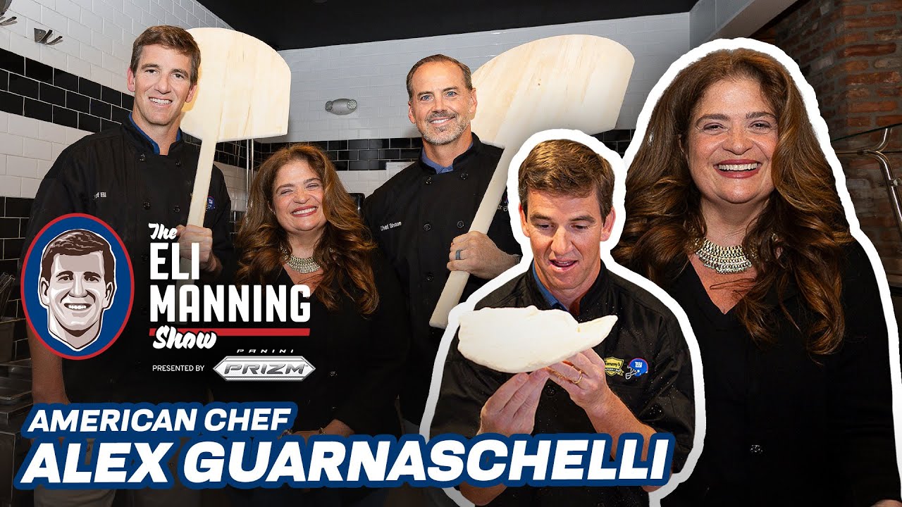 Chef Alex Guarnaschelli Challenges Eli to a Pizza Competition | The Eli Manning Show