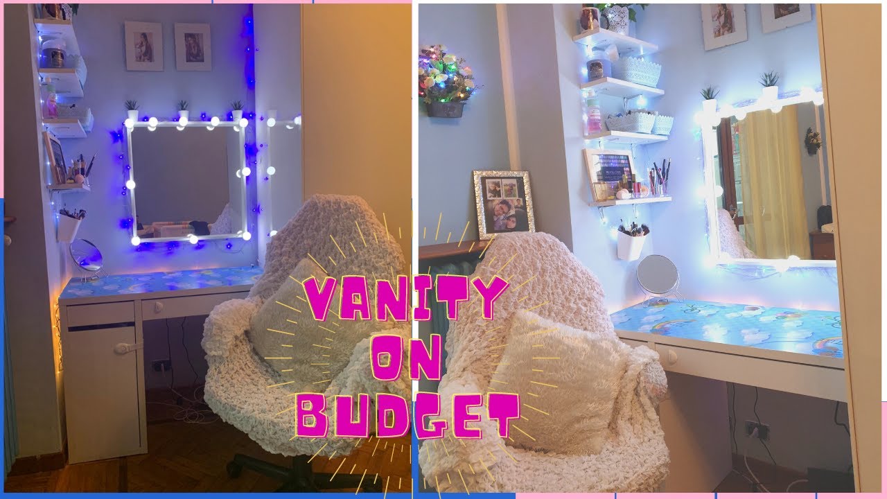 DIY Vanity 2021 | DIY  Makeup Vanity Ikea