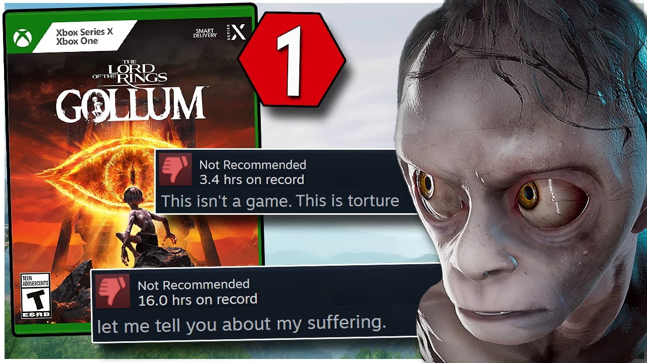 I beat GOLLUM so you NEVER have to