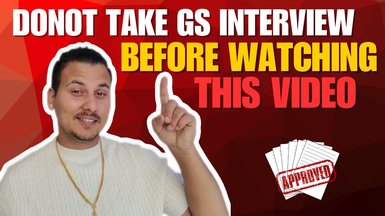 What Are Australia's MOST ASKED GS Interview Questions?