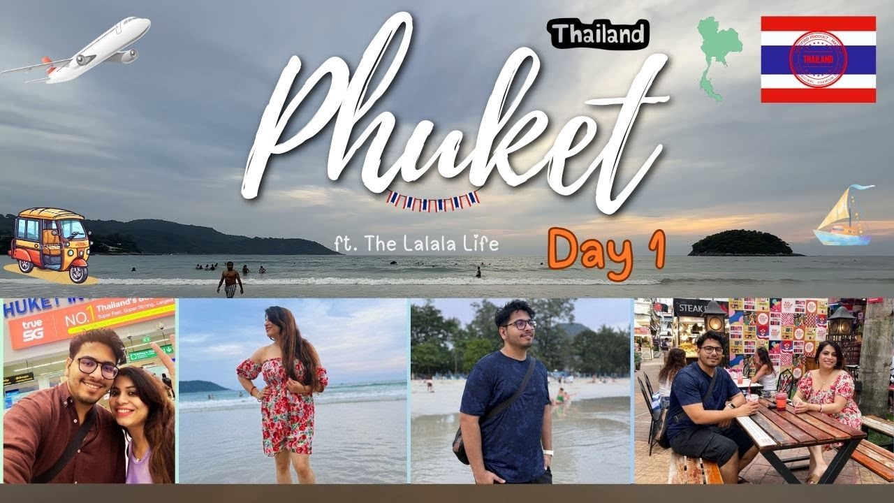 Пхукет, день 1 (из Калькутты на Пхукет) с участием The Lalala Life #travelvlog #phuket #trending ...