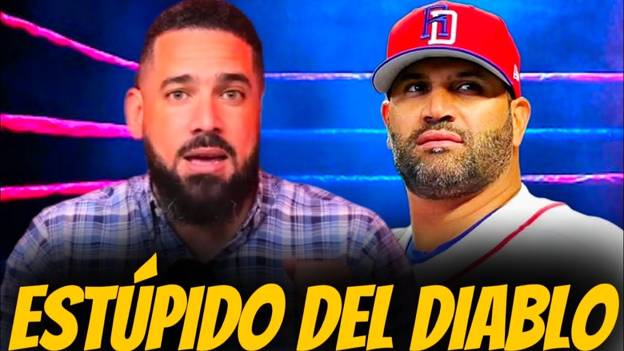 MANUEL REYES SE COME VIVO A ALBERT PUJOLS TRÁS PERDER EL CLÁSICO MUNDIAL