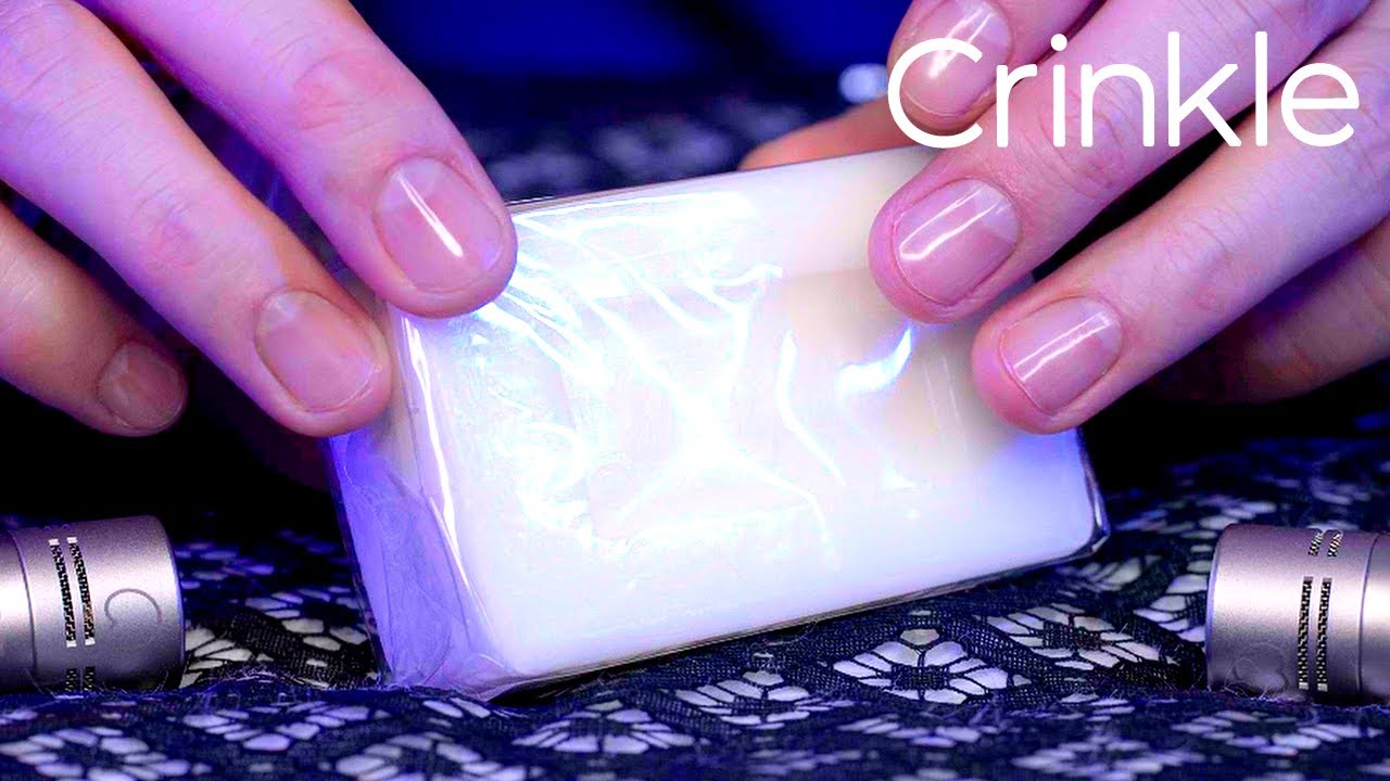 ASMR Slow & Gentle Crinkle Triggers for Instant Sleep 🌙 (No Talking)