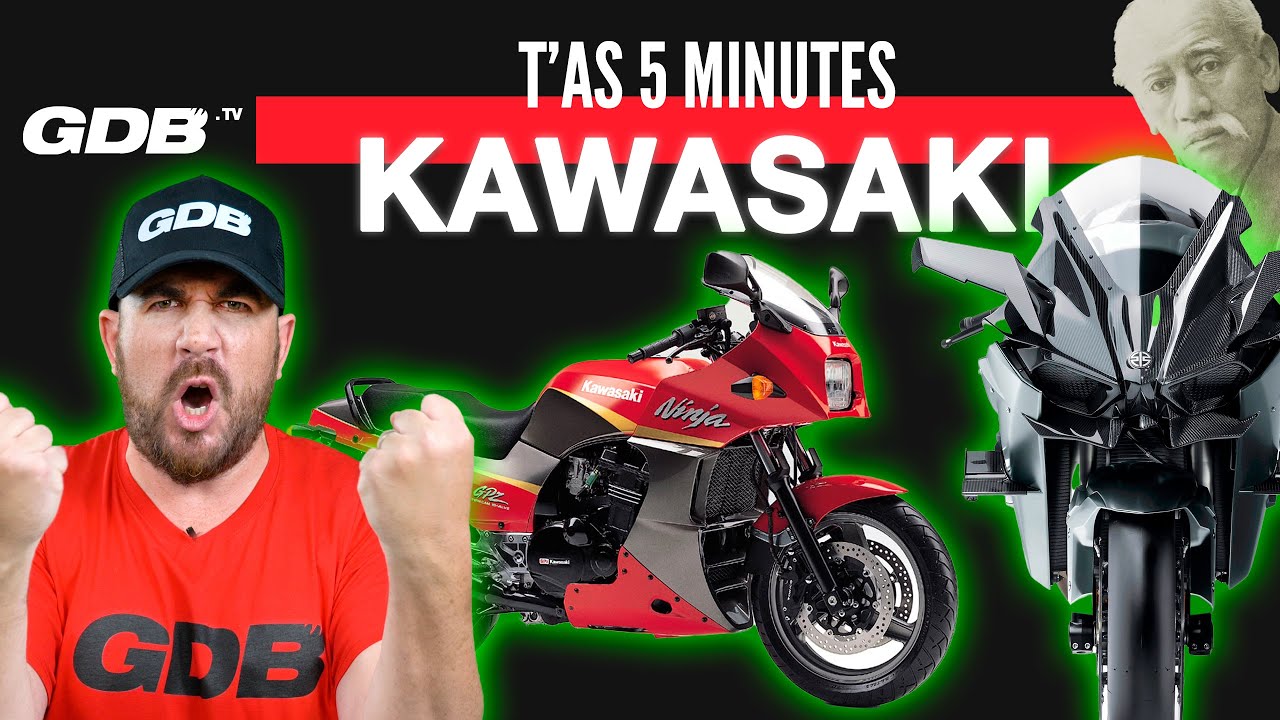 T'AS 5 MINUTES : KAWASAKI (et la Ninja !)