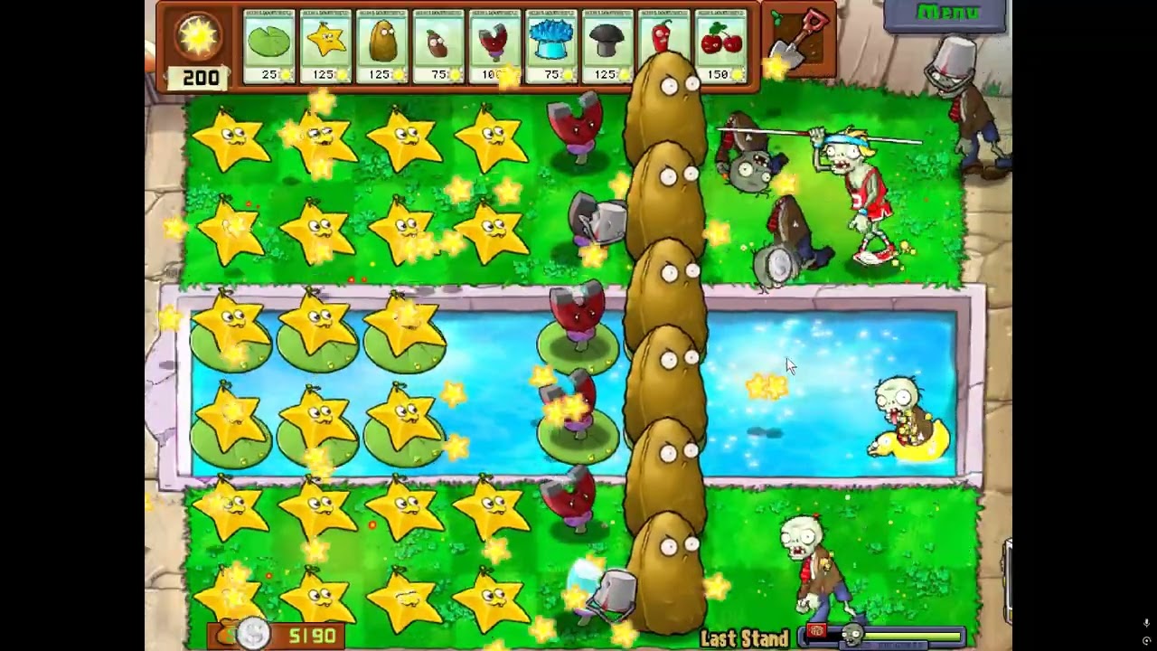 Plants vs  Zombies : Vol.8 - มินิเกม มินิจริง / Mini game all clear