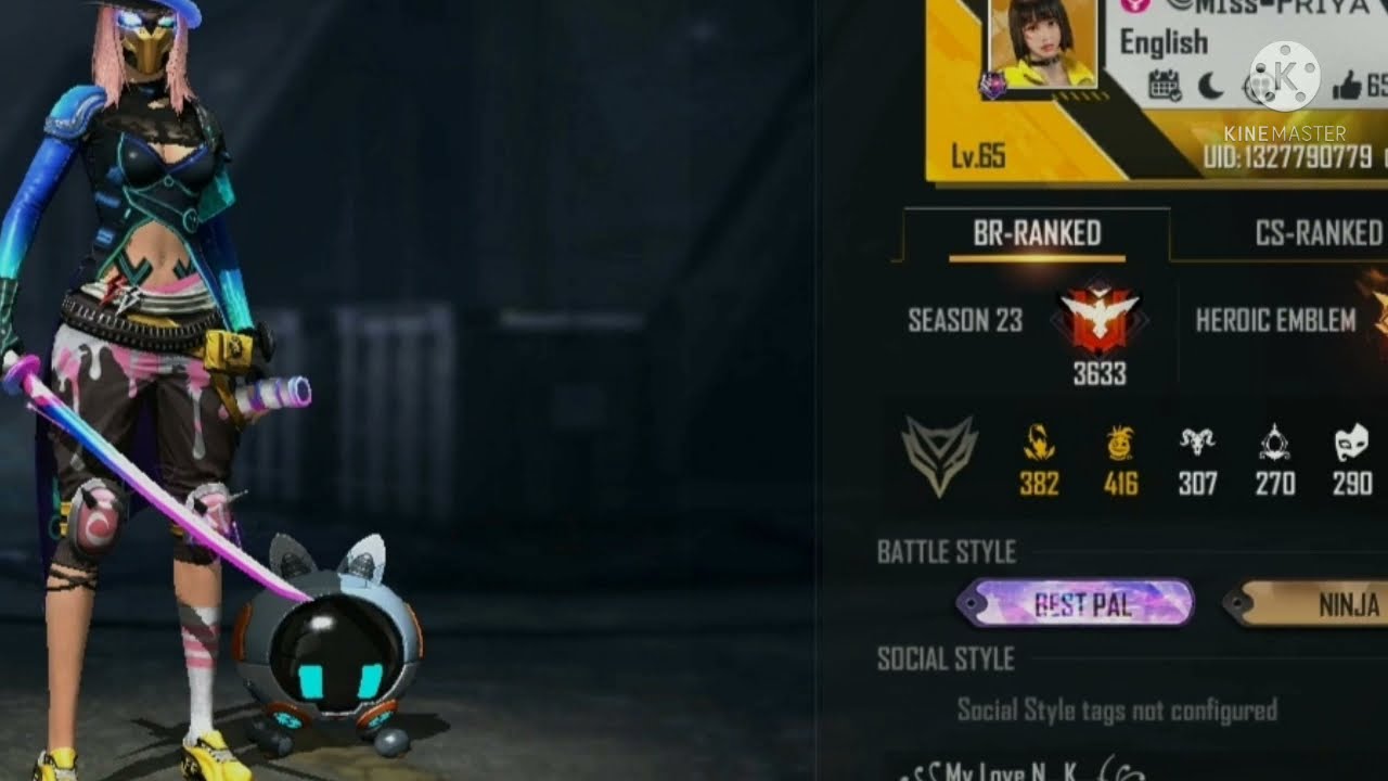 free fire girls uid nomber and pic / top 5 girls id & photo / free fire girls // #gyangaming