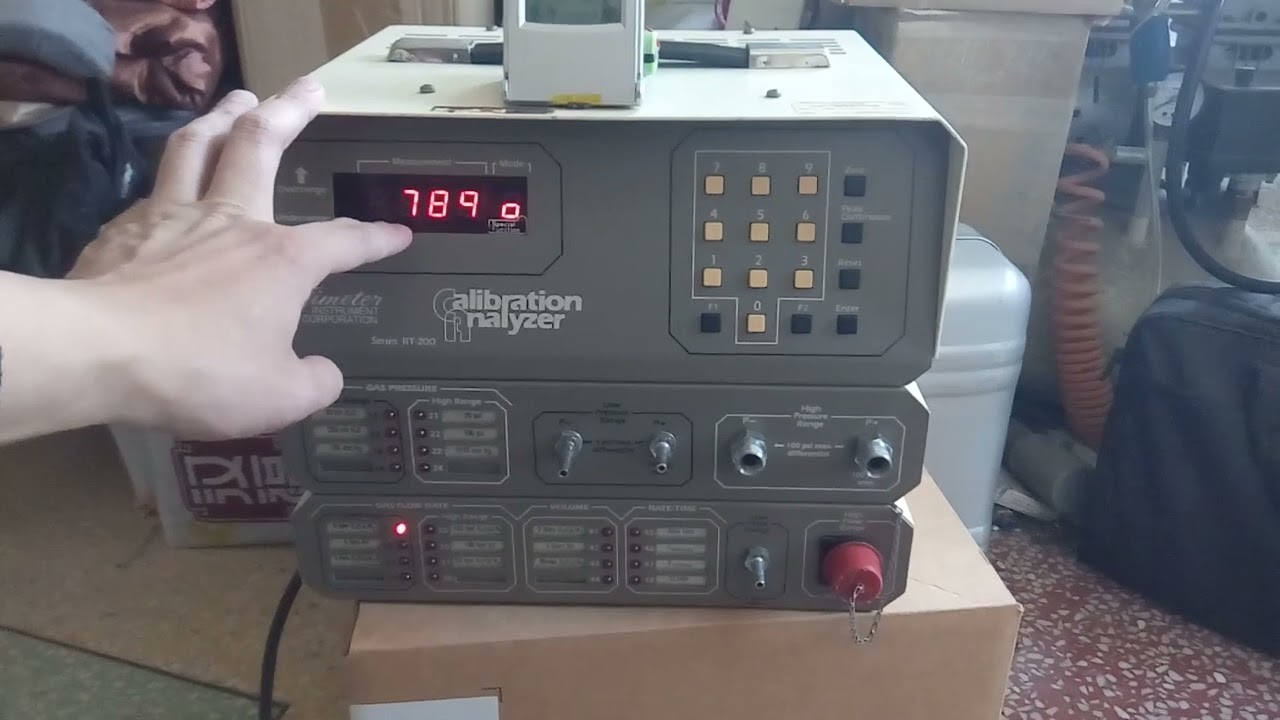 Pressure and flow VF converter comparison test