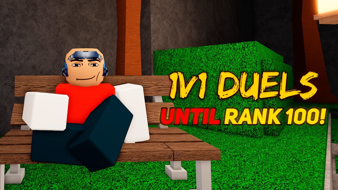 1v1 Duels Until I Reach Rank 100 in TSB!
