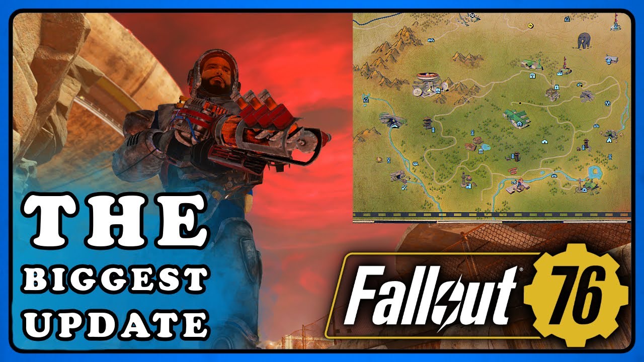 Fallout 76: The Biggest Update is Almost Here - Here's All That's Coming in June. Map Expansion.