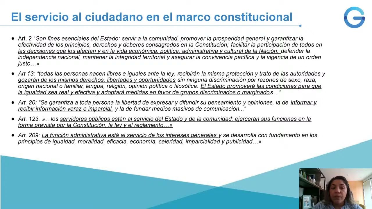 Procedimientos para la atención al ciudadano