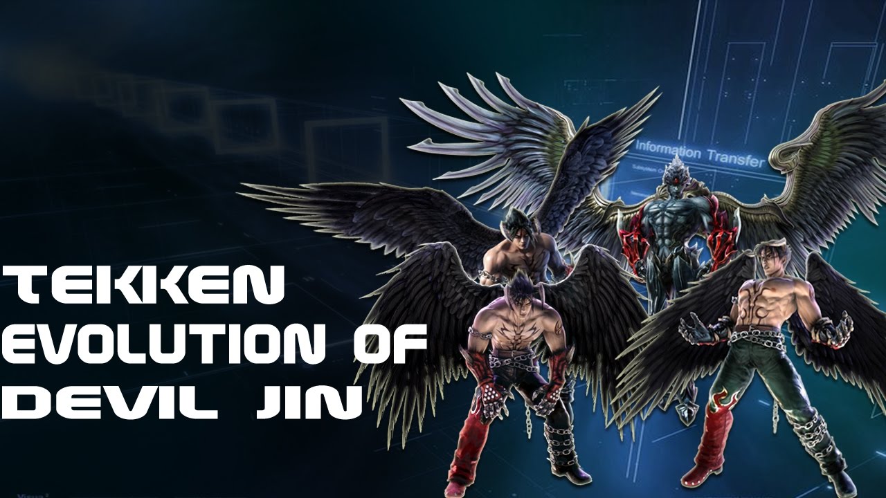 Tekken - Evolution Of Devil Jin 2004 - 2017