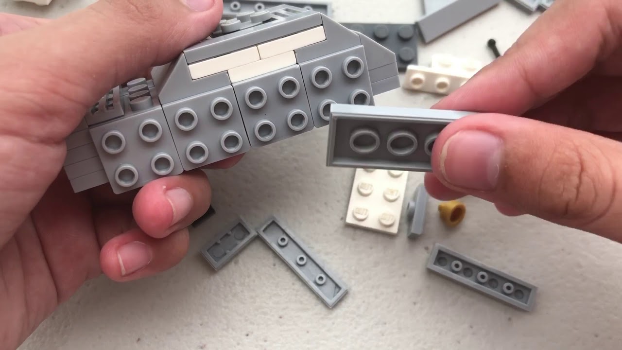 How to make a mini lego P.1000 RATTE
