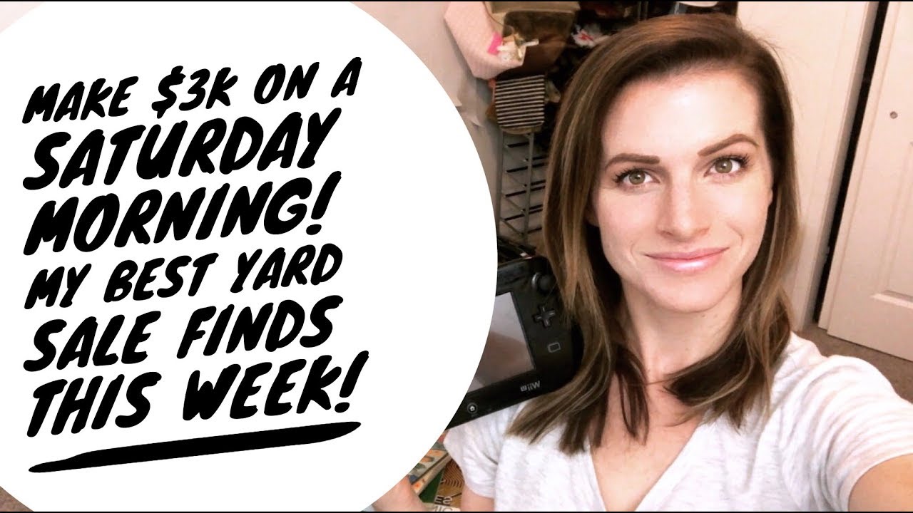 Make $3,000 on a Saturday Morning! My Favorite Yard Sale Finds This Week!