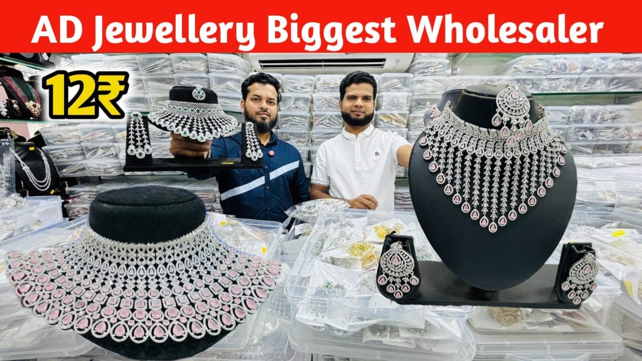 AD Jewellery Wholesale Market in Mumbai | American Diamond Jewellery Wholesale Market in Mumbai