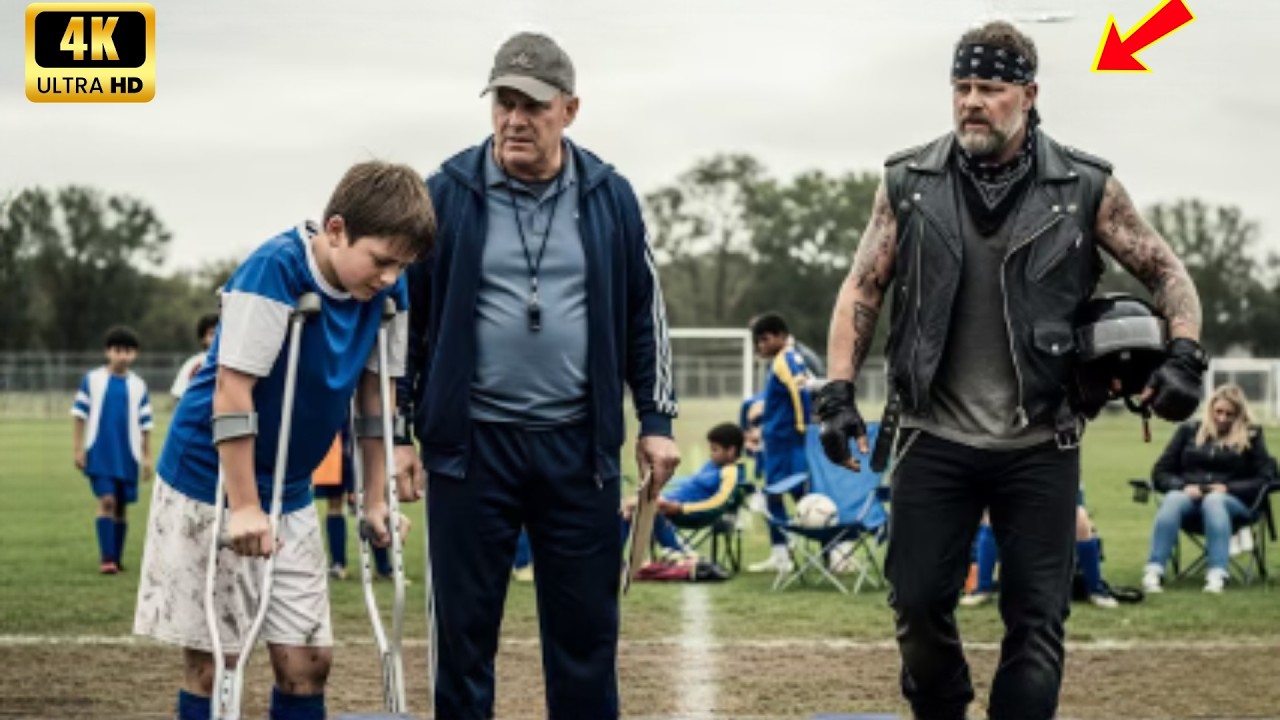 Dieser Junge hinkt schon die ganze Woche — Trainer rief endlich seinen Biker-Bruder an.