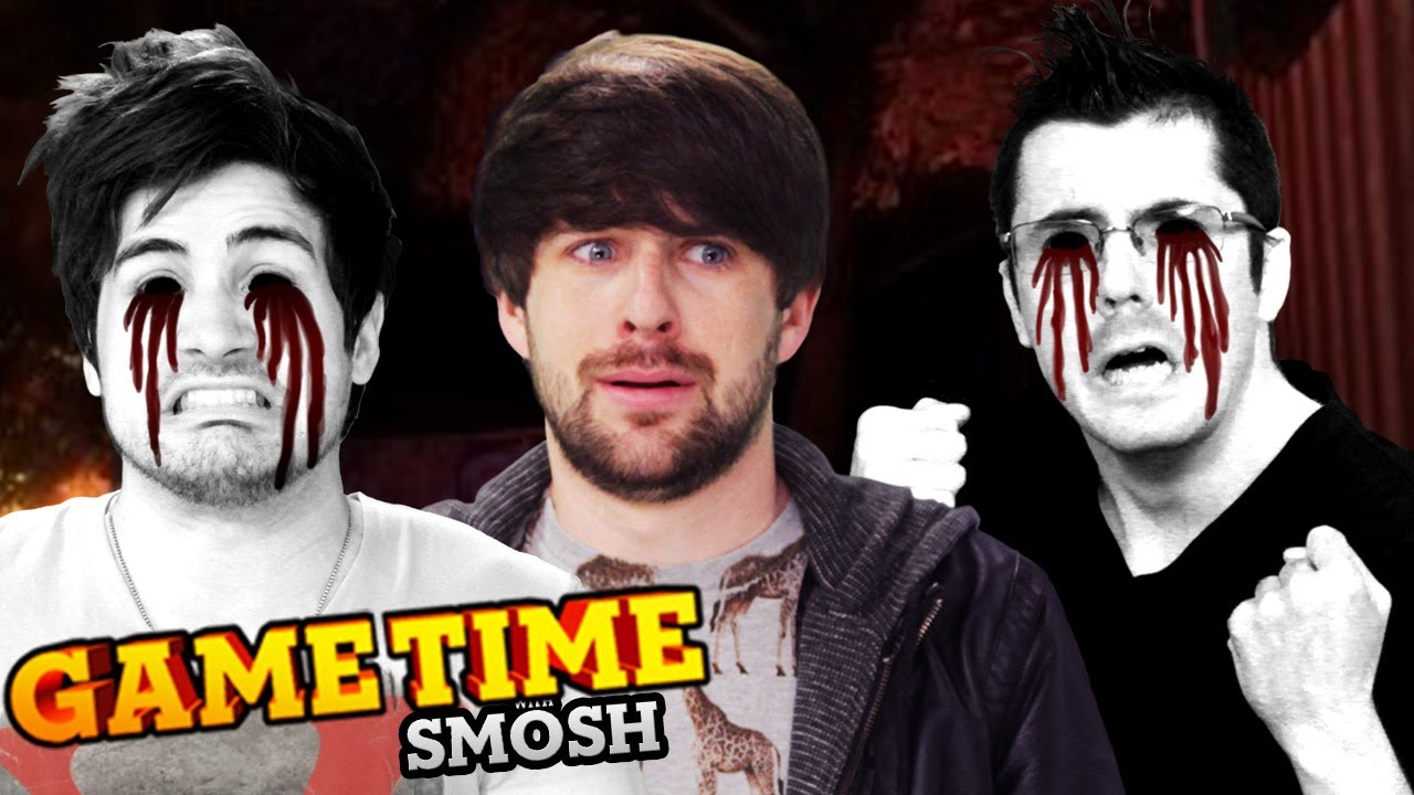 SO SCARED WE HURT OURSELVES - OCULUS RIFT AFFECTED (Gametime w/ Smosh Games)