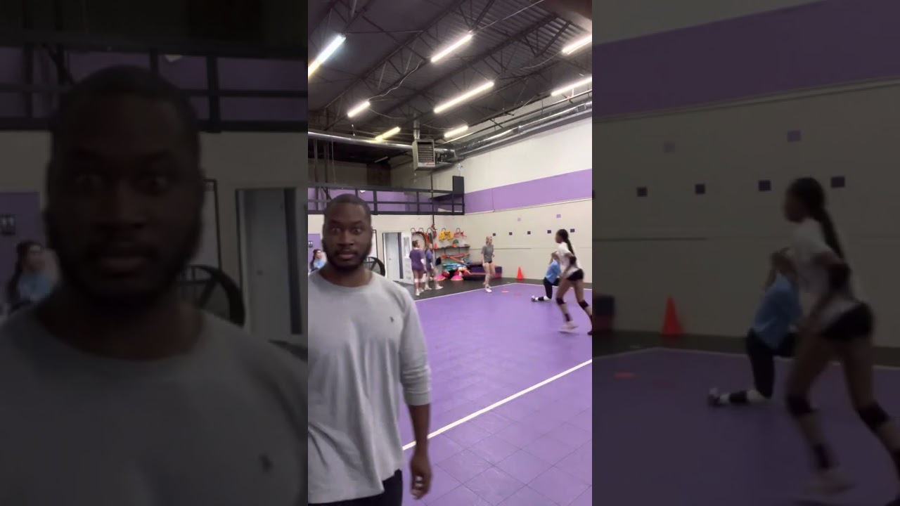 Split step for volleyball defense @blockoutacademy