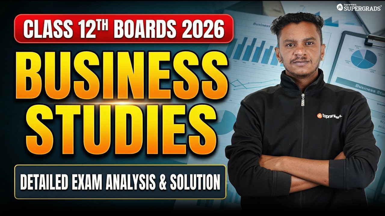 Class 12 Business Studies | Detailed Paper Analysis & Solutions | Boards 2026