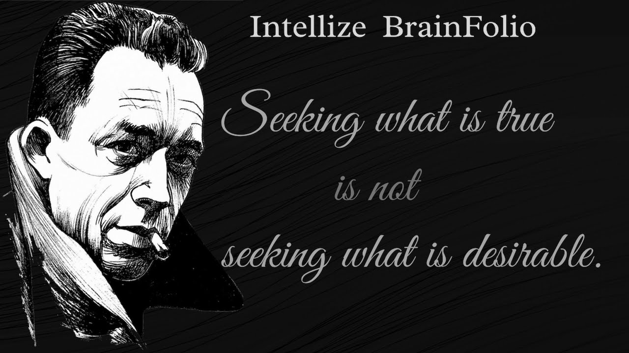 Albert Camus&rsquo;s Wise Literature Quotes to Cope Better with Life & People