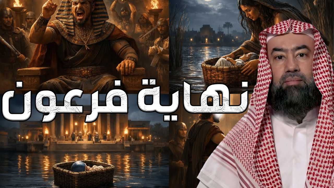 نبيل العوضي | النهاية المرعبة لفرعون ومن أتباعة