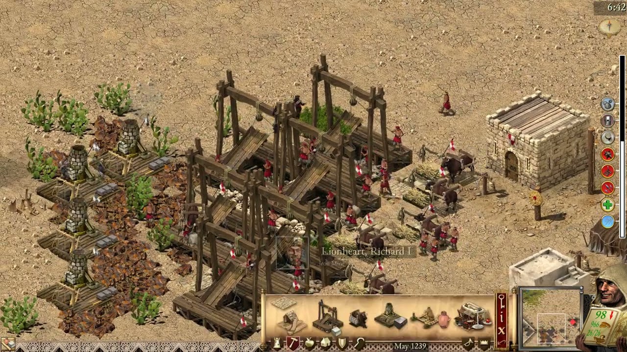 Stronghold Crusader DE Mission-15 - Divided (Unbalanced) - 20 Maps Crusader Extreme Trail
