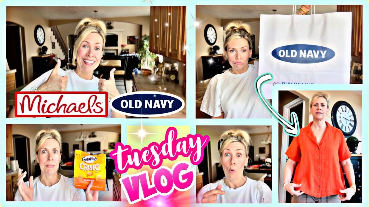 VLOG | OLD NAVY | MICHAEL’S | DINNER | June 11, 2024 | Traci B Tv