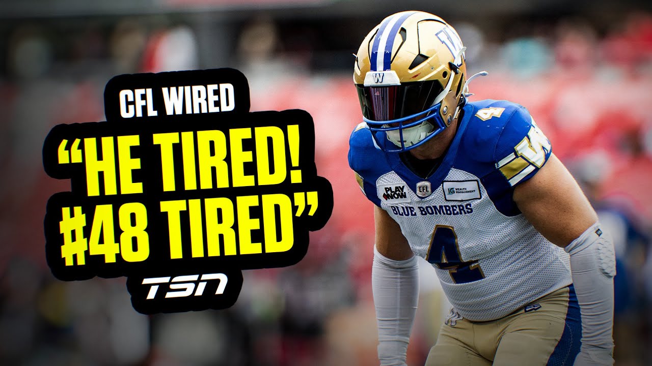 Bombers bruiser Adam Bighill stars in CFL Wired -- Week 8!