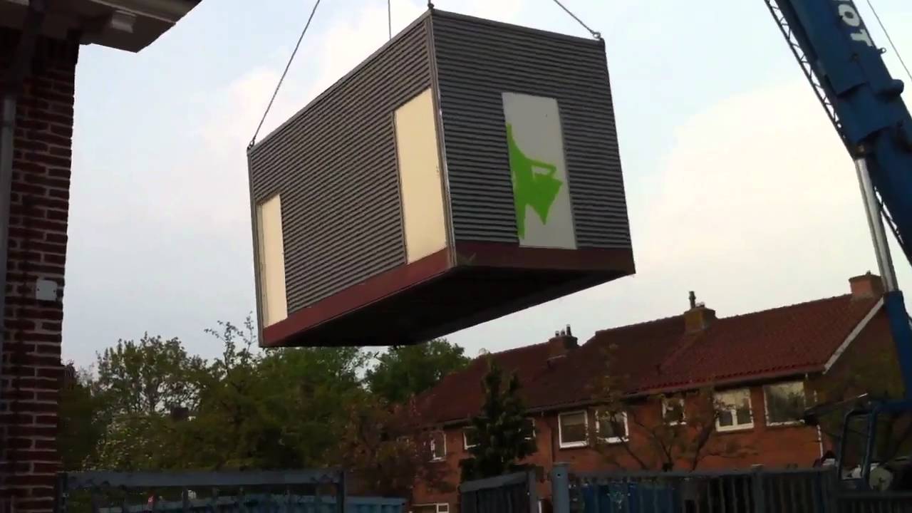 Noodgebouw weggehaald