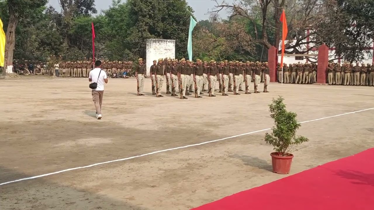 36 BN PAC RamNagar Varanasi Uttar Pradesh Police Best platoon squard drill 