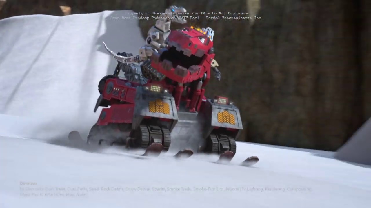 Dinotrux | Pradeep Fx Show Reel