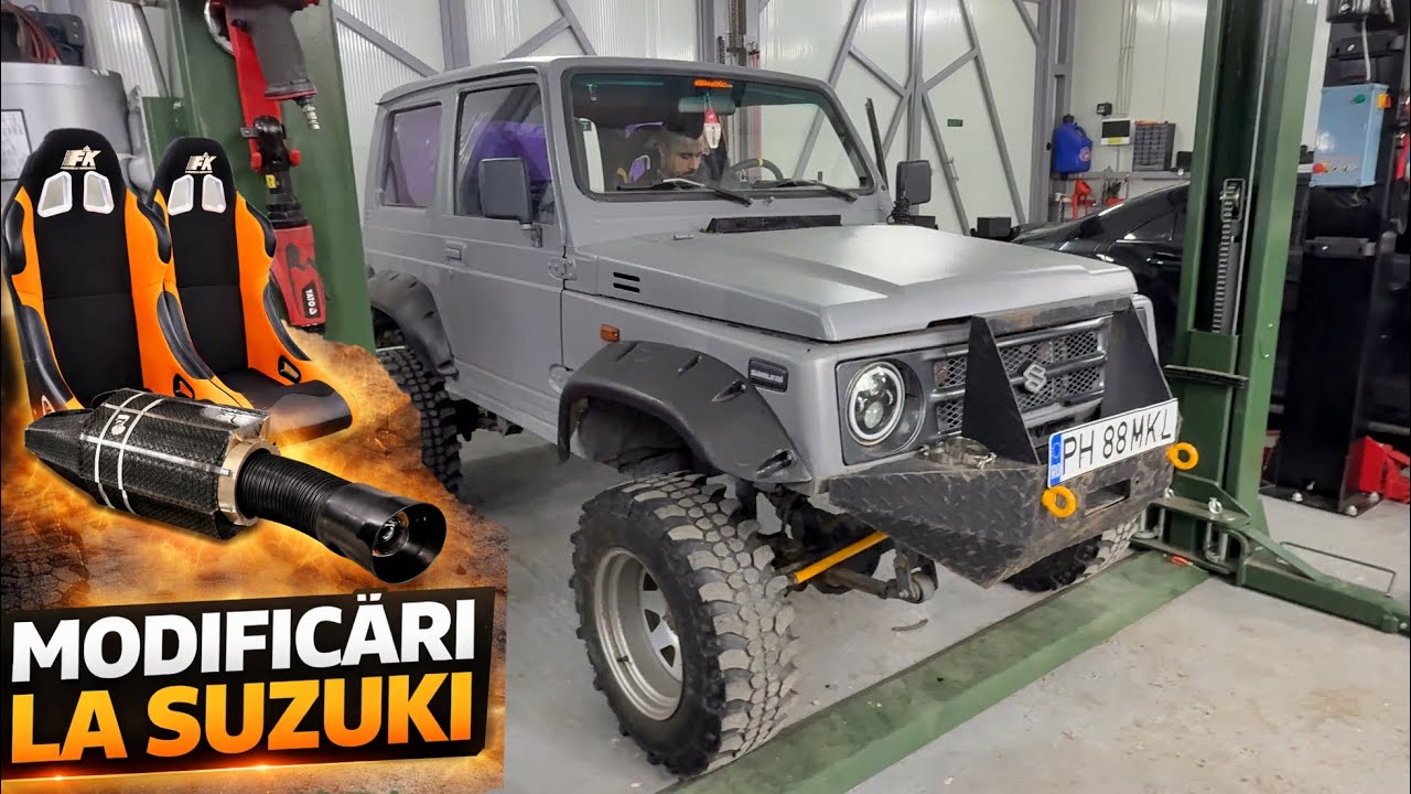 Montam Scaune Sport FK și Admisie Sport pe SUZUKI SAMURAI 🚀🔥