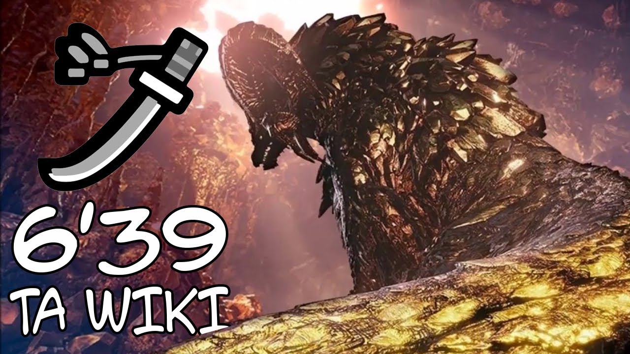 MHWI | Kulve Taroth TA Wiki Rules Solo 6'39