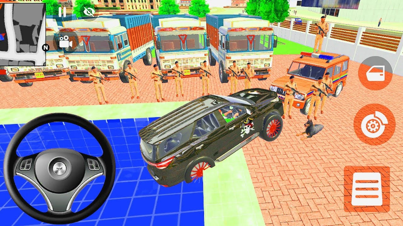 Modified Police Car 🚨 Gangster Life in Indian Streets | Open WorldGame game for android ❤️