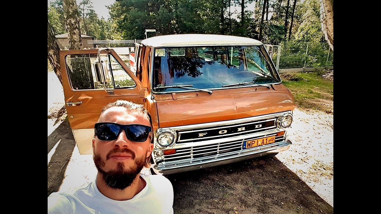 1972 Ford E200 Chateau Club Wagon Econoline 5.0 V8 Mike Jones Rebel Rides Tarczyn 13.09.2017